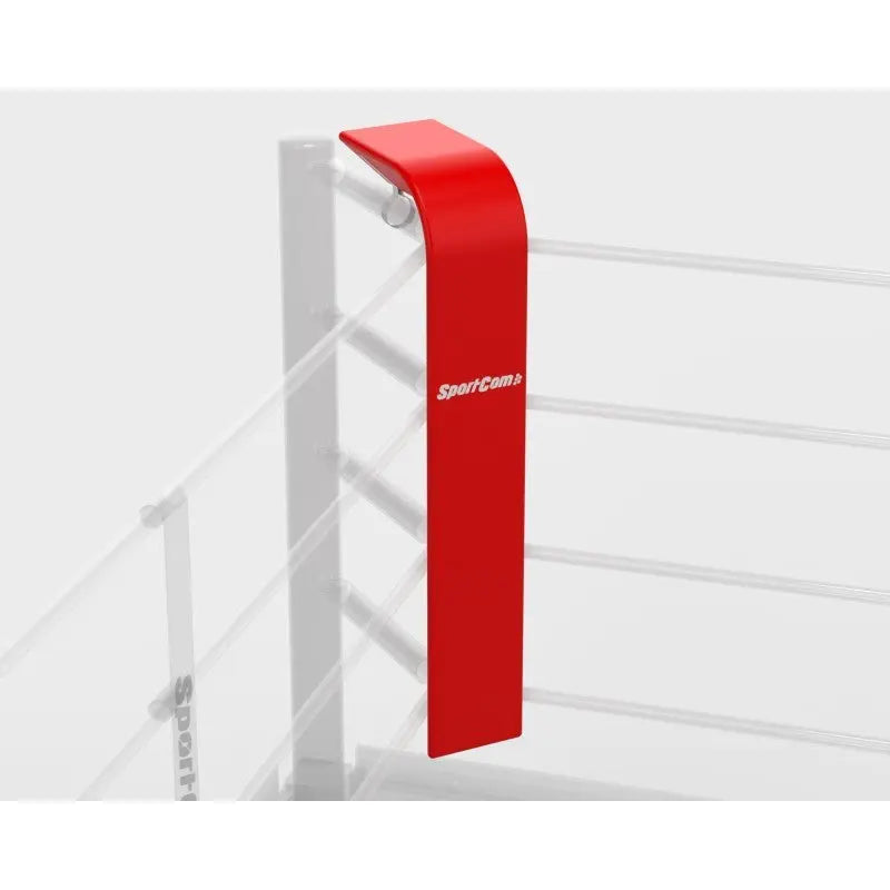 4 Eckpfosten für Boxring – 4 Seile SportCom Boxring