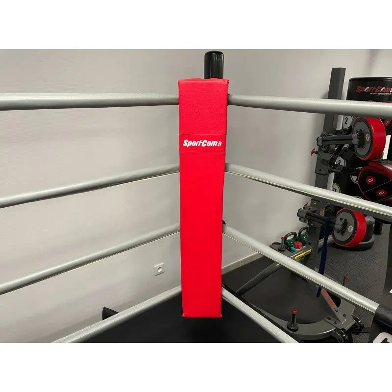 4 Eckpfosten für Boxring – 4 Seile SportCom Boxring