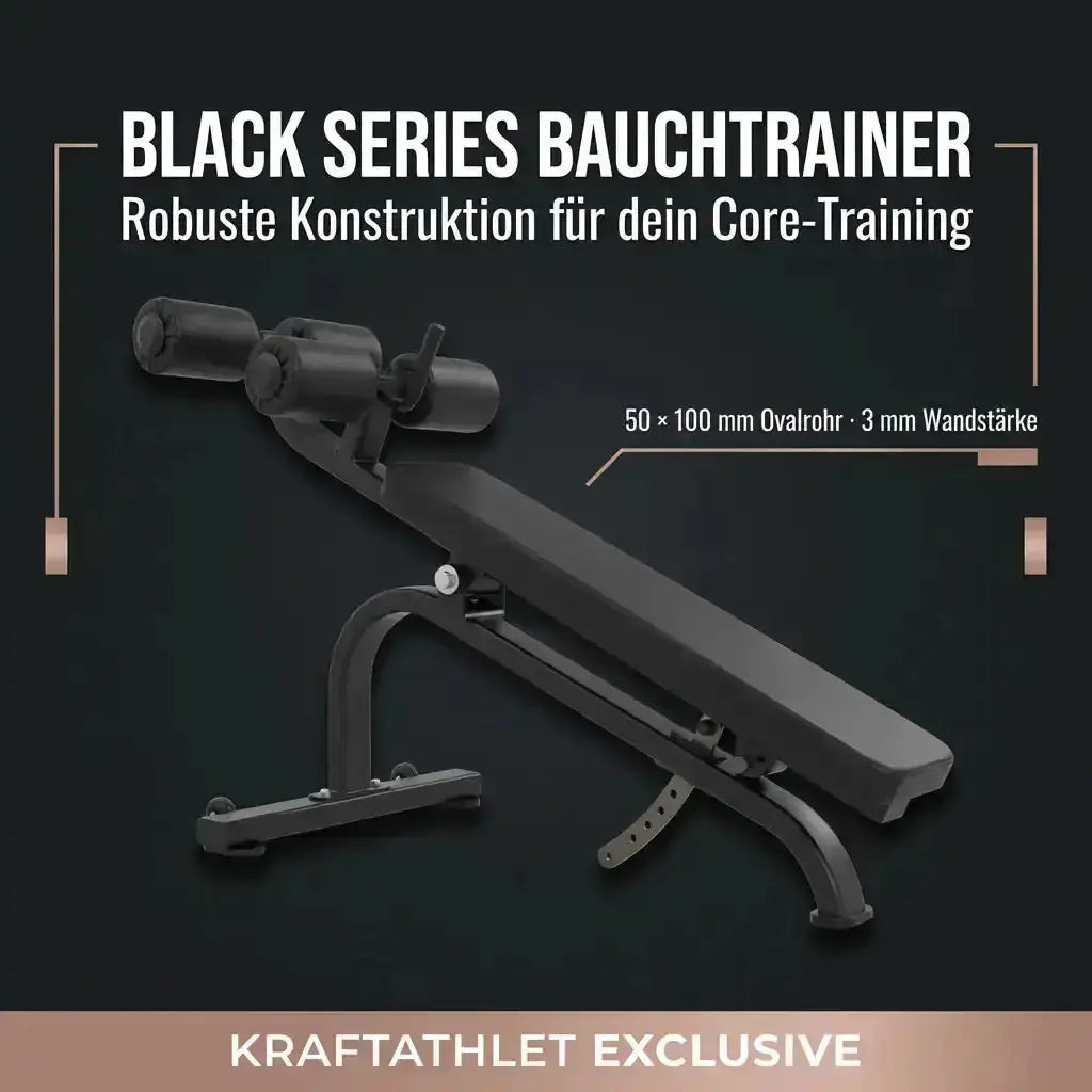Bauchtrainer Verstellbar Black Series – Titanium Strength Titanium Strength Aparatos de musculación