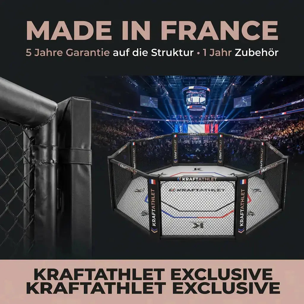 Competition MMA Cage PREMIUM – Octagon nach IMMAF-Standard, Made in France Sportcom MMA Cage