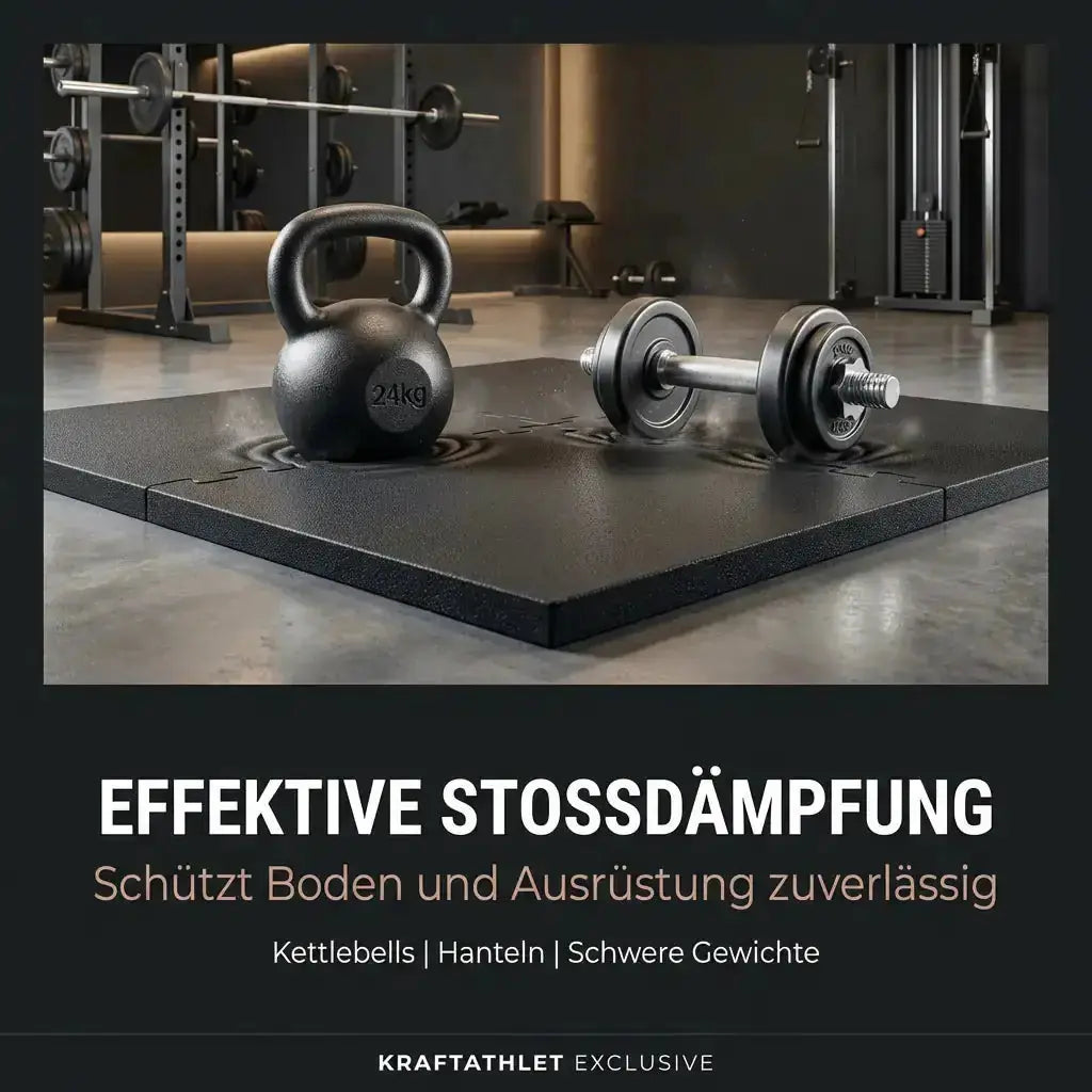 Cross-Training Puzzle-Matte – EVA-Schaum Steckboden für Fitness Sportcom