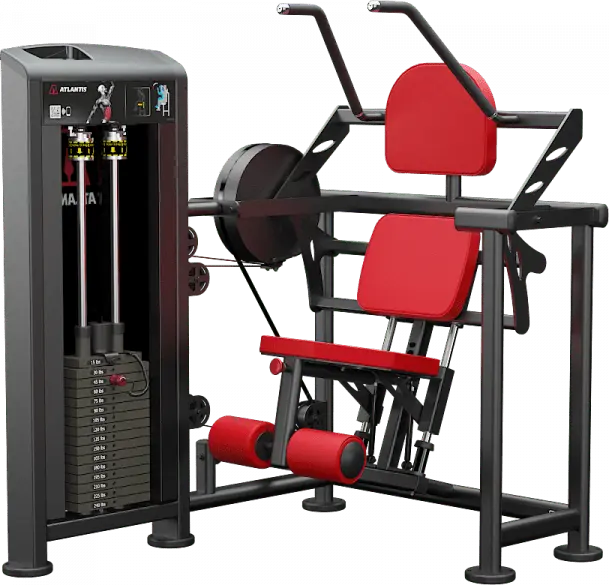 Dual Seated Crunch Bauchmaschine Atlantis