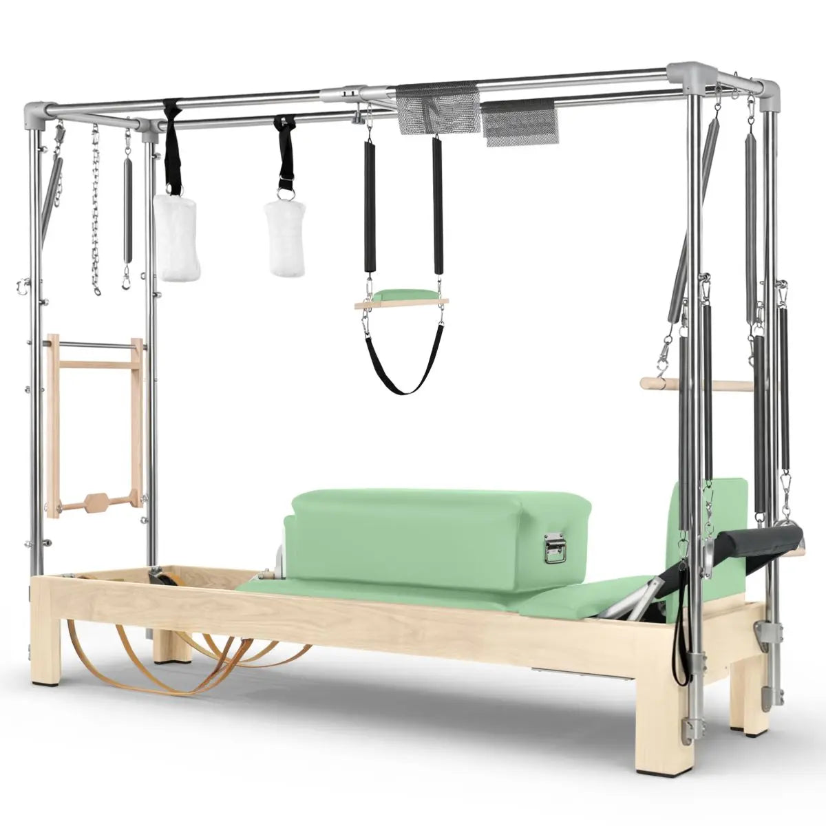 Elina Pilates Cadillac Reformer Naturholz Elina Pilates Pilates Reformer