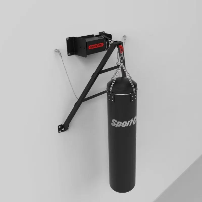 Faltbare Halterung mit elektrischer Motorwinde SportCom Sandsackhalterung