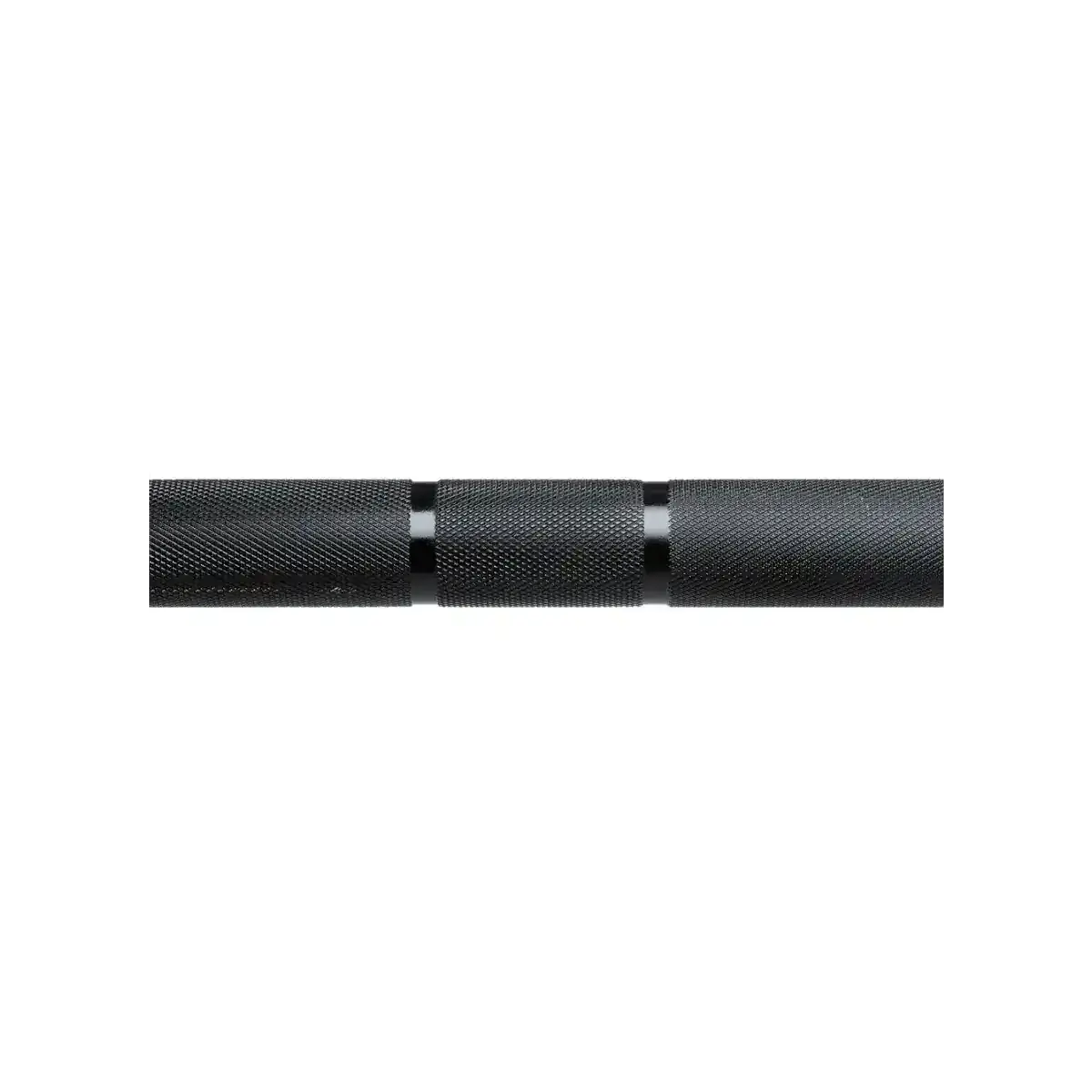 Force USA The Gunner Olympic Bar – 2.20m long, black barbell with silver sleeves and precise knurling.