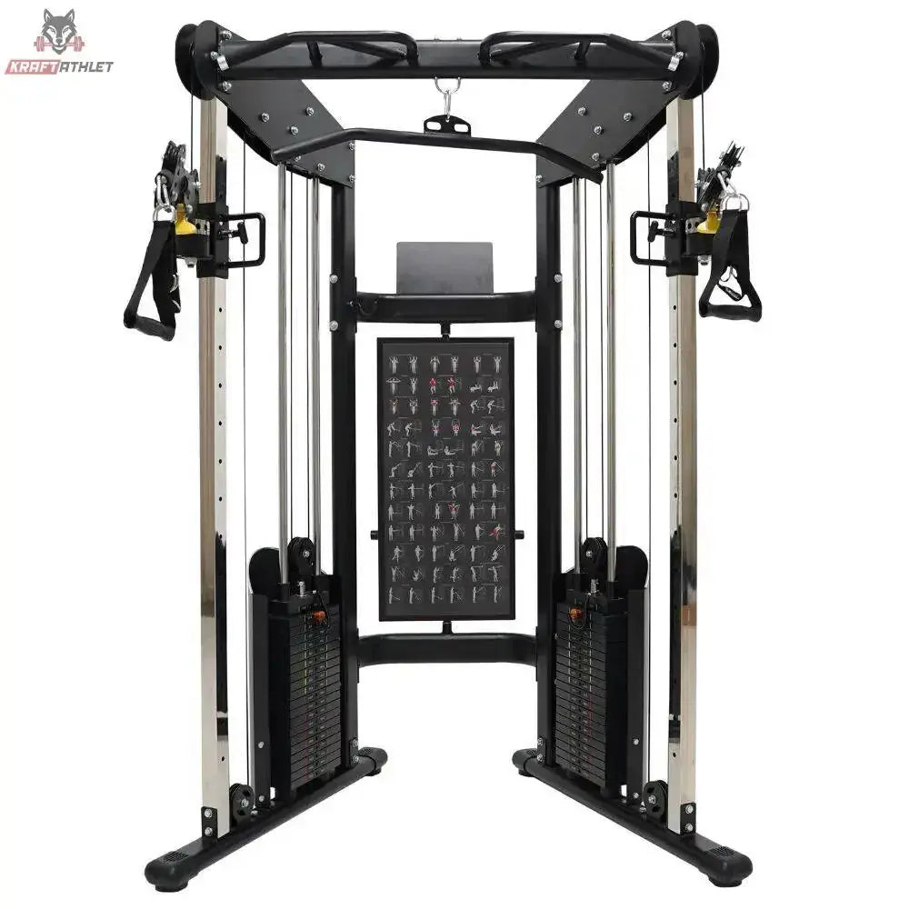 Functional Trainer Double Adjustable Pulley Force USA