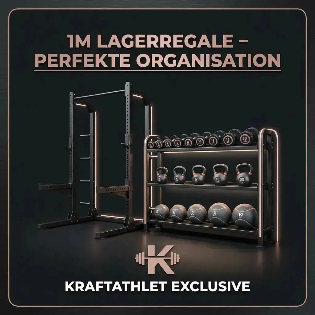 Half Rack mit verstellbarer Seilzug (100 kg) und Lagerregalen E70 Titanium Strength Elite Series Titanium Strength Aparatos de musculación