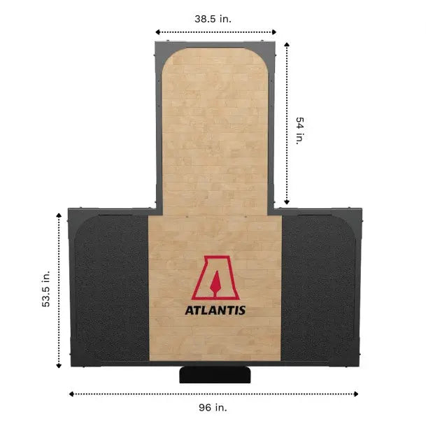 Hebebühne mit Hartholz-Oberfläche (C511 & RS611) – Atlantis (Ansicht 2)