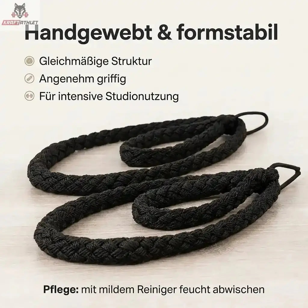 Hegren Double Loop Ropes – Handgewebte Pilates Griffe Hegren Pilates Gym Equipment