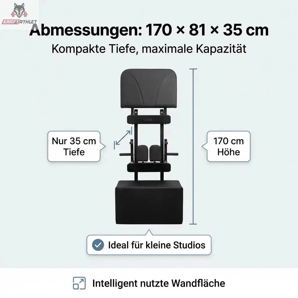 Hegren Pilates Accessory Storage Stand – Wandhalter für TALMA 62 Zubehör Hegren Pilates Gym Equipment