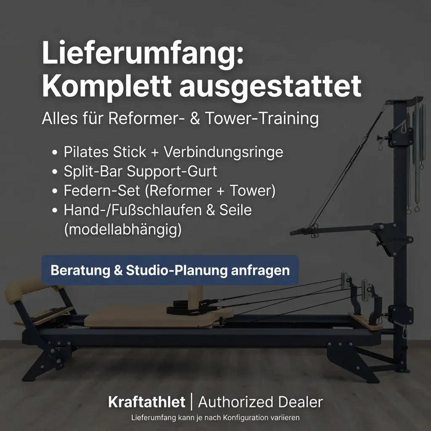 Hegren TALMA 62CT+ Combo - Reformer Tower System Hegren Pilates Pilates Reformer with Tower