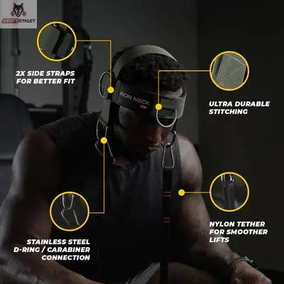 Iron Neck Alpha Harness Neck Training Harness - Kraftathlet
