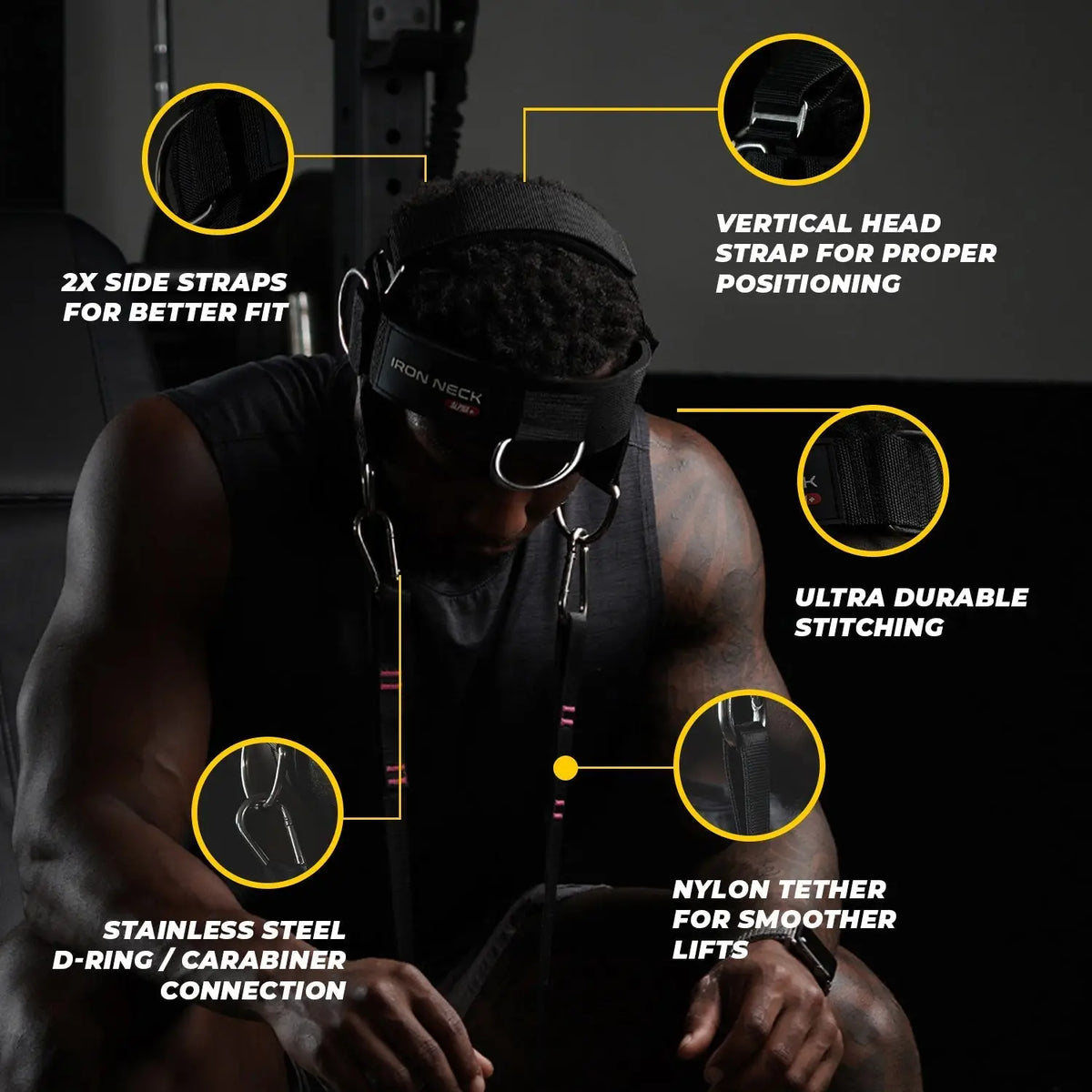 Iron Neck Alpha Harness Plus Nackengeschirr – Bild 5