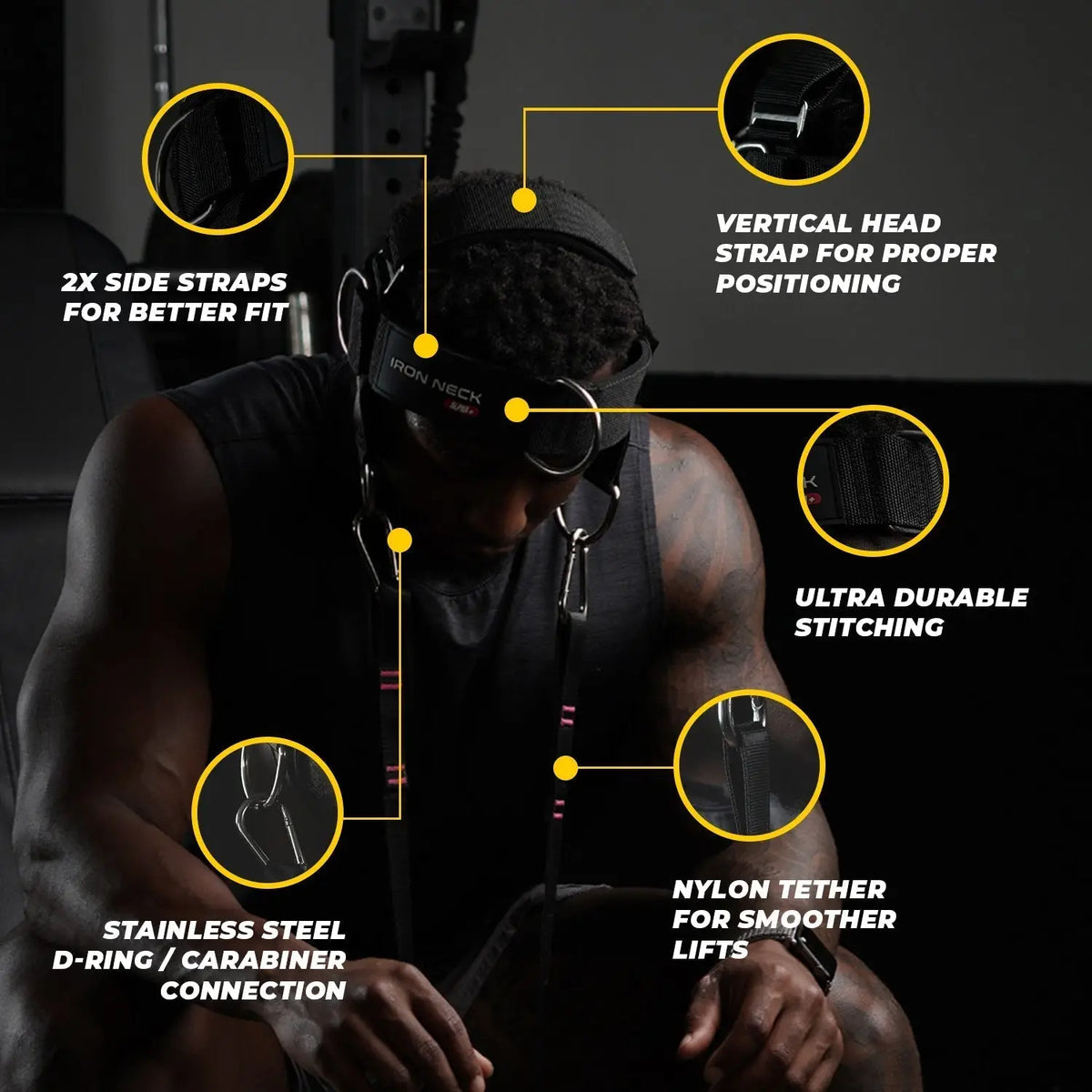 Iron Neck Strength Bundle mit 3.0 Pro und Alpha+ Harness – Bild 12