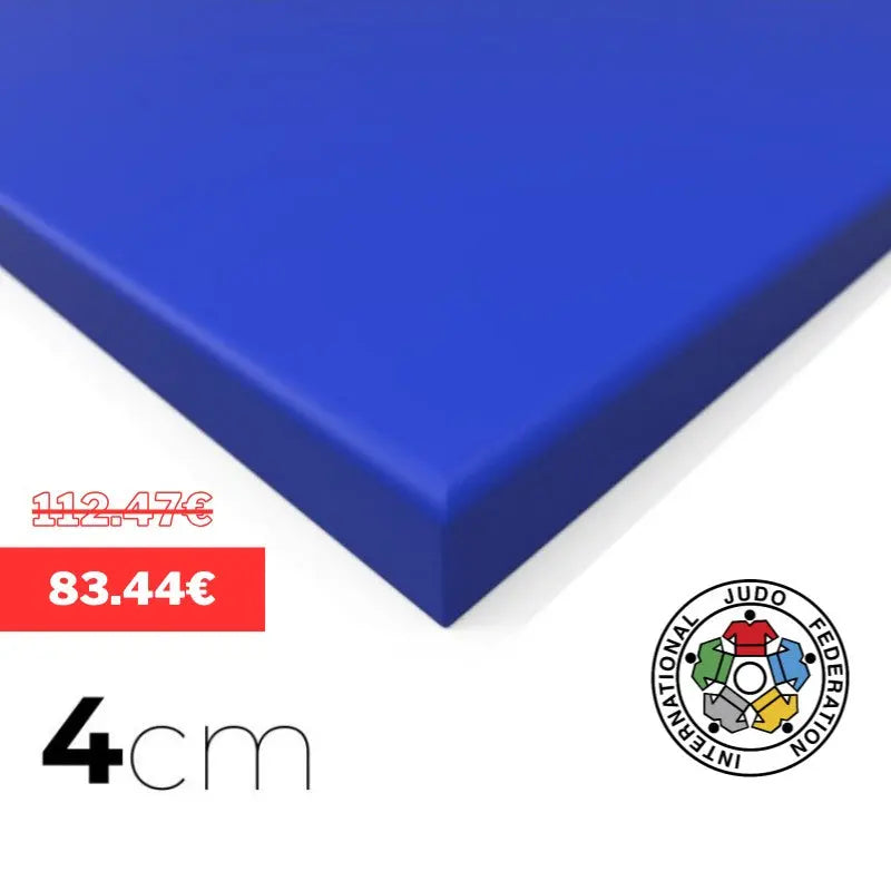 Judo-Tatami – Reisstroh 2x1 m – 4 cm – glatte Unterseite SportCom Tatami