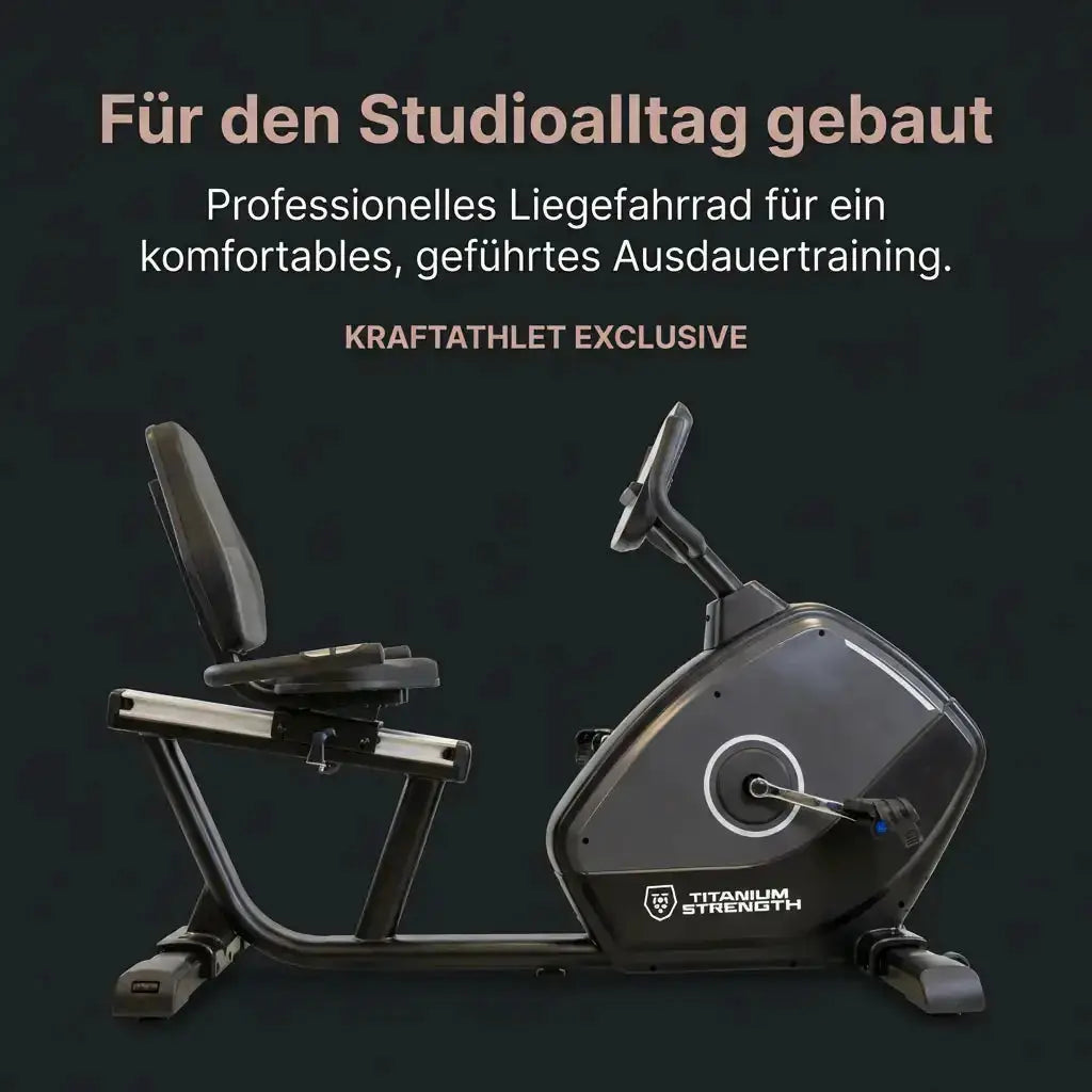 Kommerzielles Liegefahrrad RB900 LCD – Performance Series Titanium Strength Máquinas de cardio