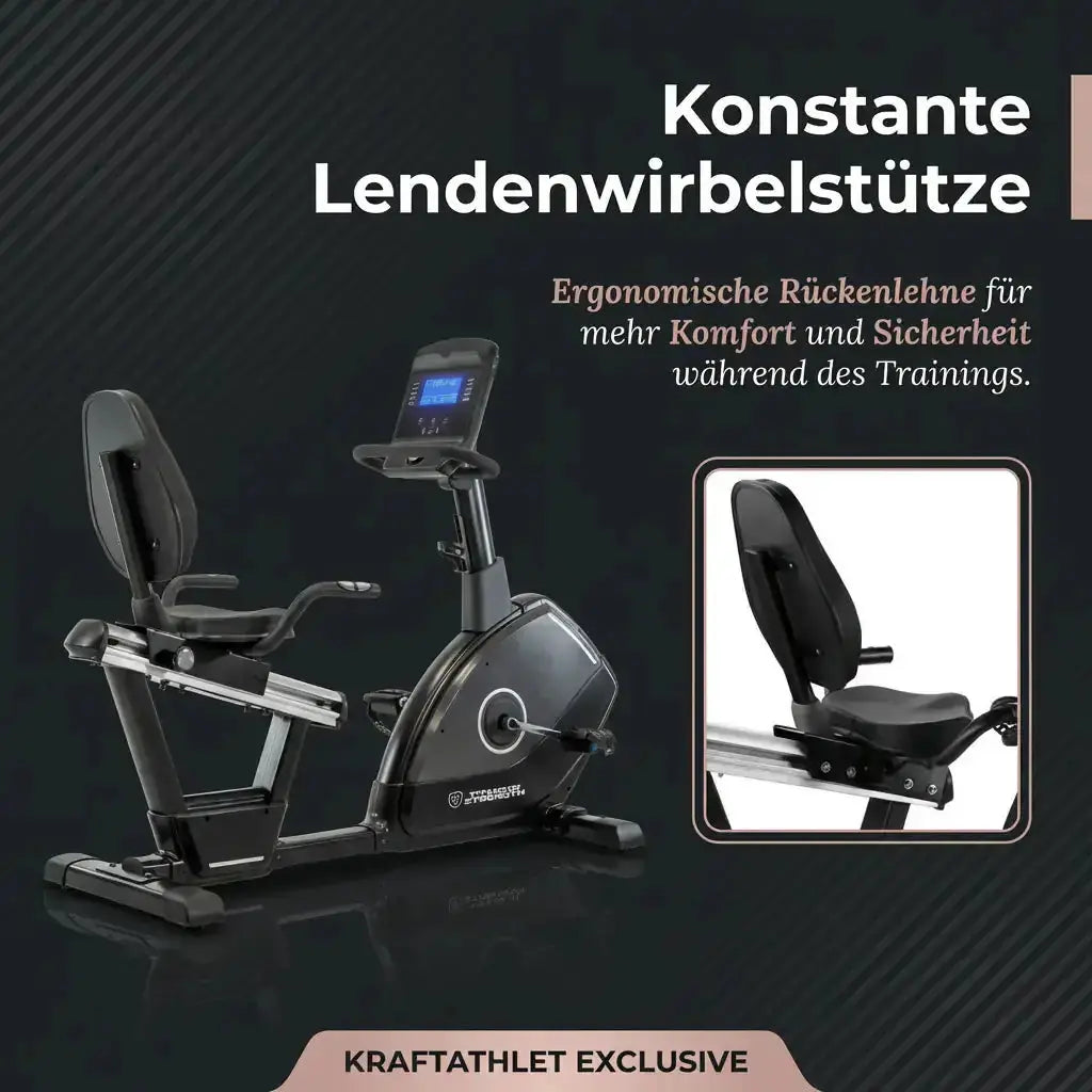 Kommerzielles Liegefahrrad RB900 LCD – Performance Series Titanium Strength Máquinas de cardio