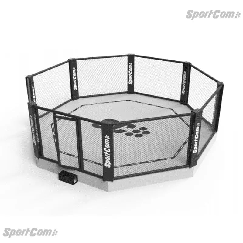 MMA-Trainingskäfig mit Podium SportCom MMA-Käfig