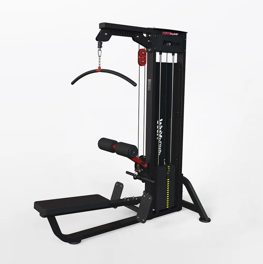 MaxPump A5025 Elite Lat Pulldown Seated Row Combo Rückenmaschine