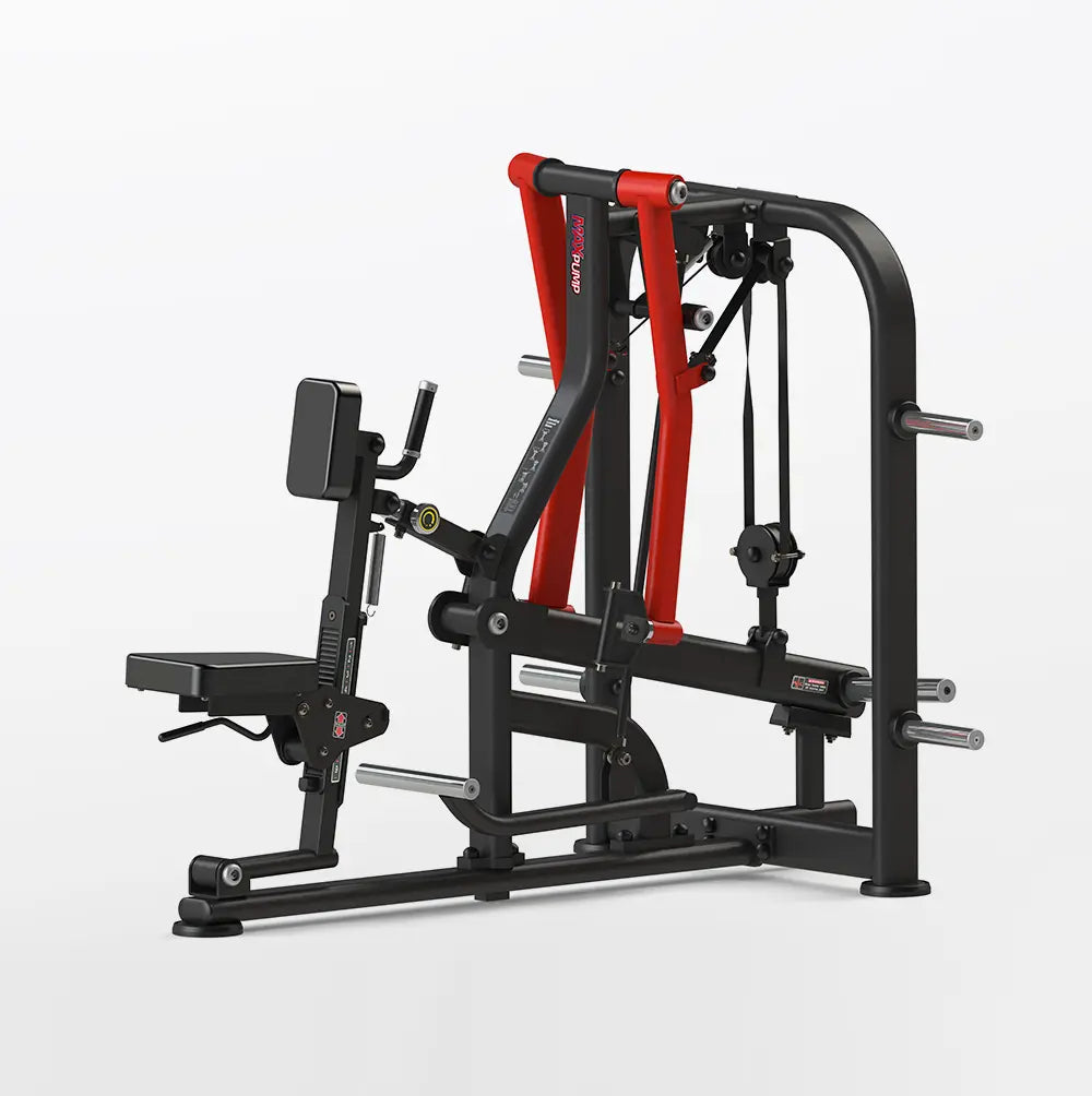 MaxPump A7014 Seated ISO Low Row Rudermaschine