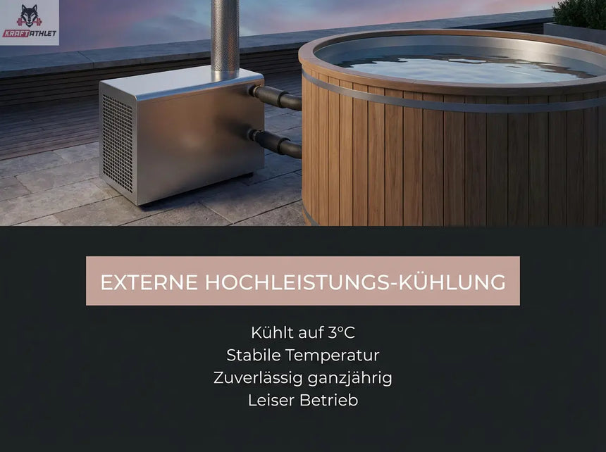 Nordic Tub Eisbad | Rotzeder | 3 °C | Kraftathlet