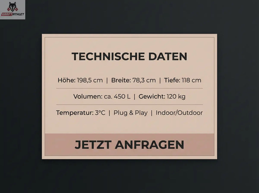 Nordic Tub Eisbad | Rotzeder | 3 °C | Kraftathlet