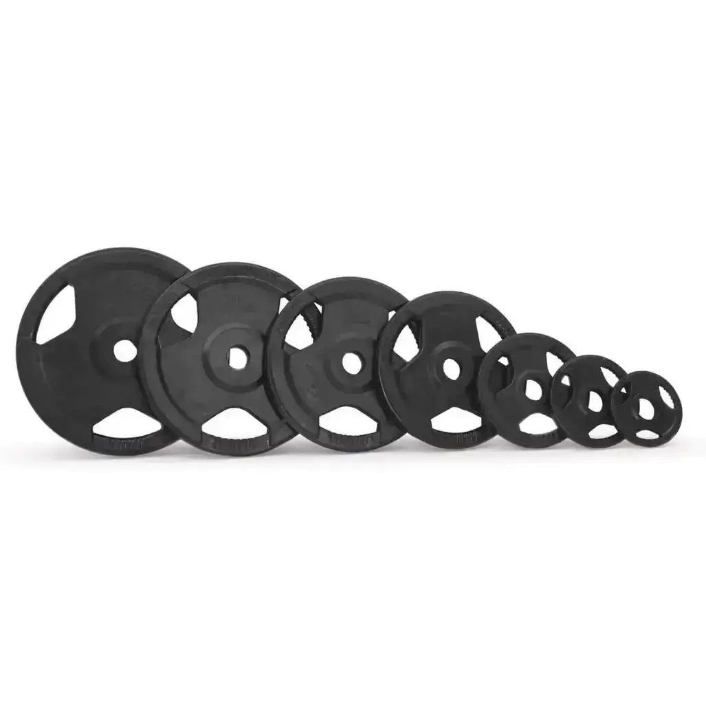 Olympische Gewichtsscheiben
Gummibeschichtete Gewichtsscheiben
Set für Krafttraining
Haltbare Gewichtsscheiben
Ergonomische Scheiben mit Griff
Trainingsausrüstung für Profis
Fitness Zubehör