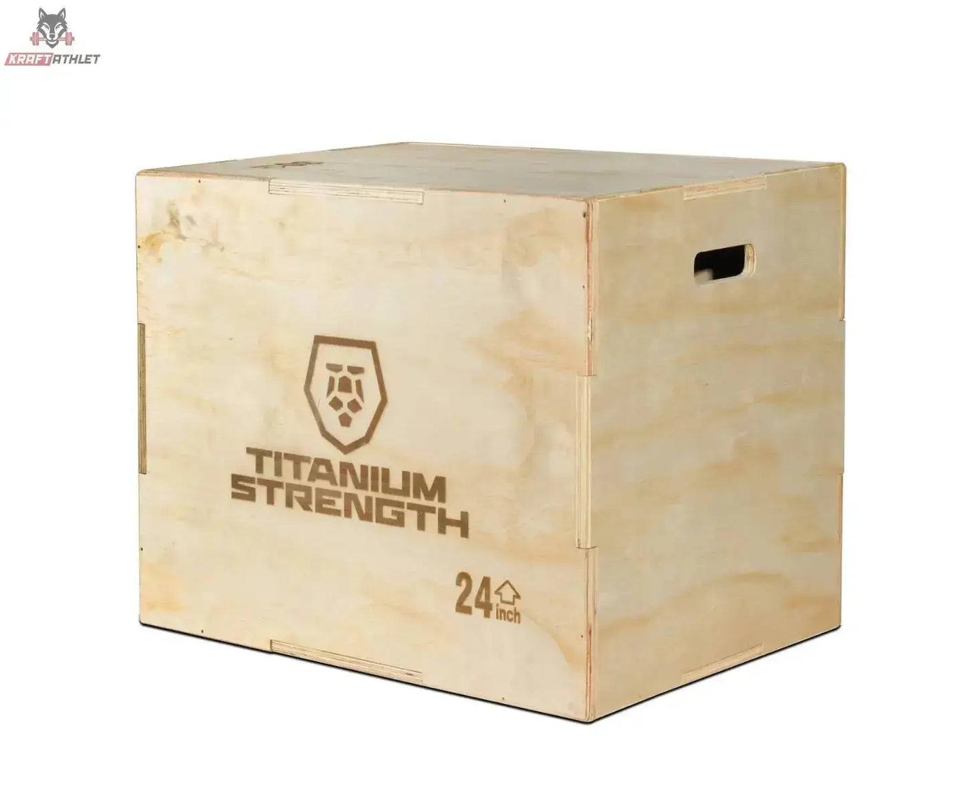Plyometrische Box (Holz) Titanium Strength