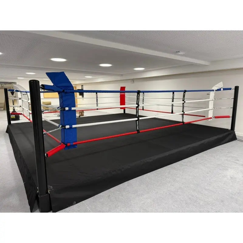 Pro-Trainingsboxring mit 30 cm Podium SportCom Boxring