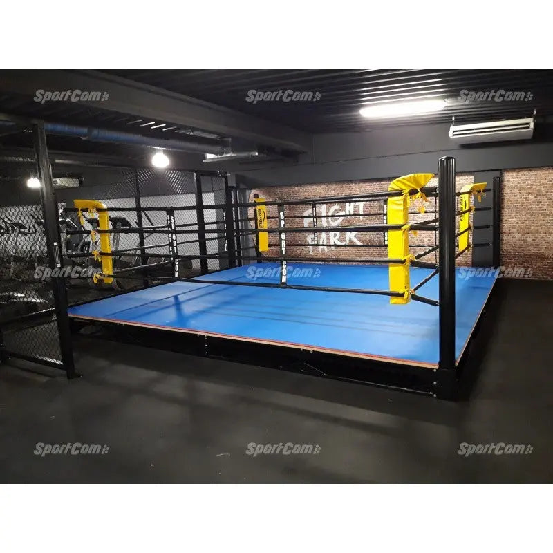 Pro-Trainingsboxring mit 30 cm Podium SportCom Boxring