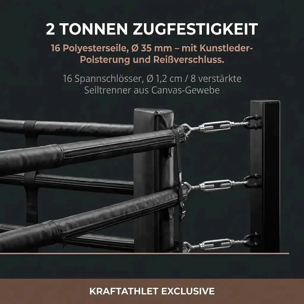 Pro Wettkampf-Boxring – Professioneller Kampfring für Turniere Sportcom