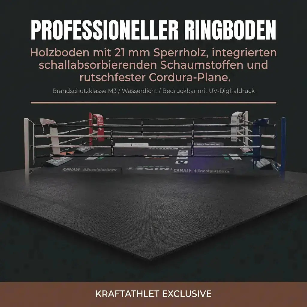 Pro Wettkampf-Boxring – Professioneller Kampfring für Turniere Sportcom