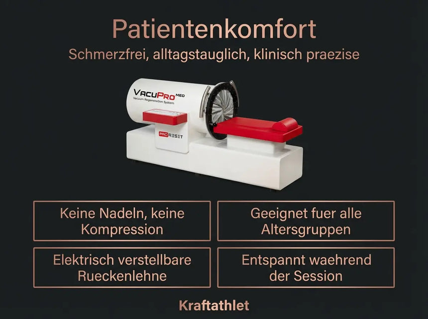 ProReset VacuPro Med Medizinisches IVT-System (CE, Klasse IIa) Proreset Vaccum Therapy