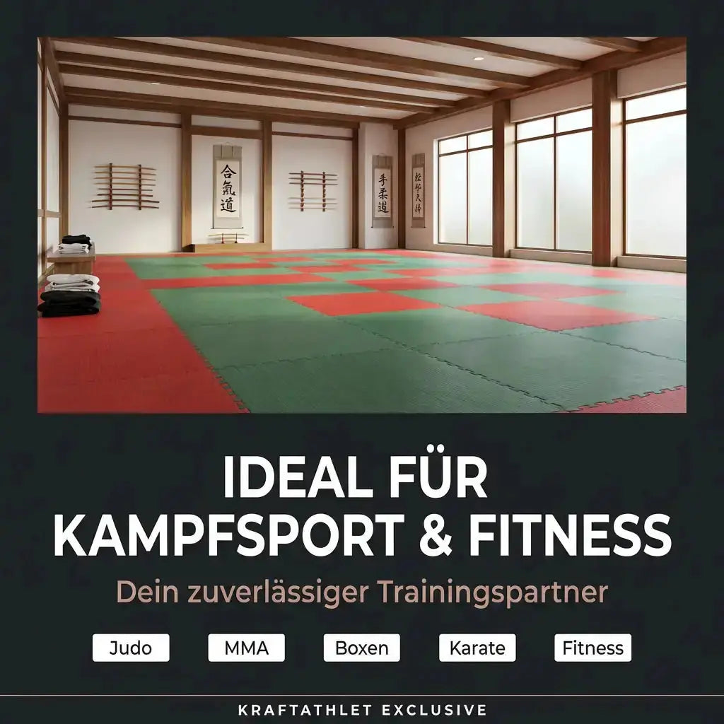 Puzzle-Steckmatten 5 cm – Extra dicke EVA-Schaum Fitnessboden Sportcom