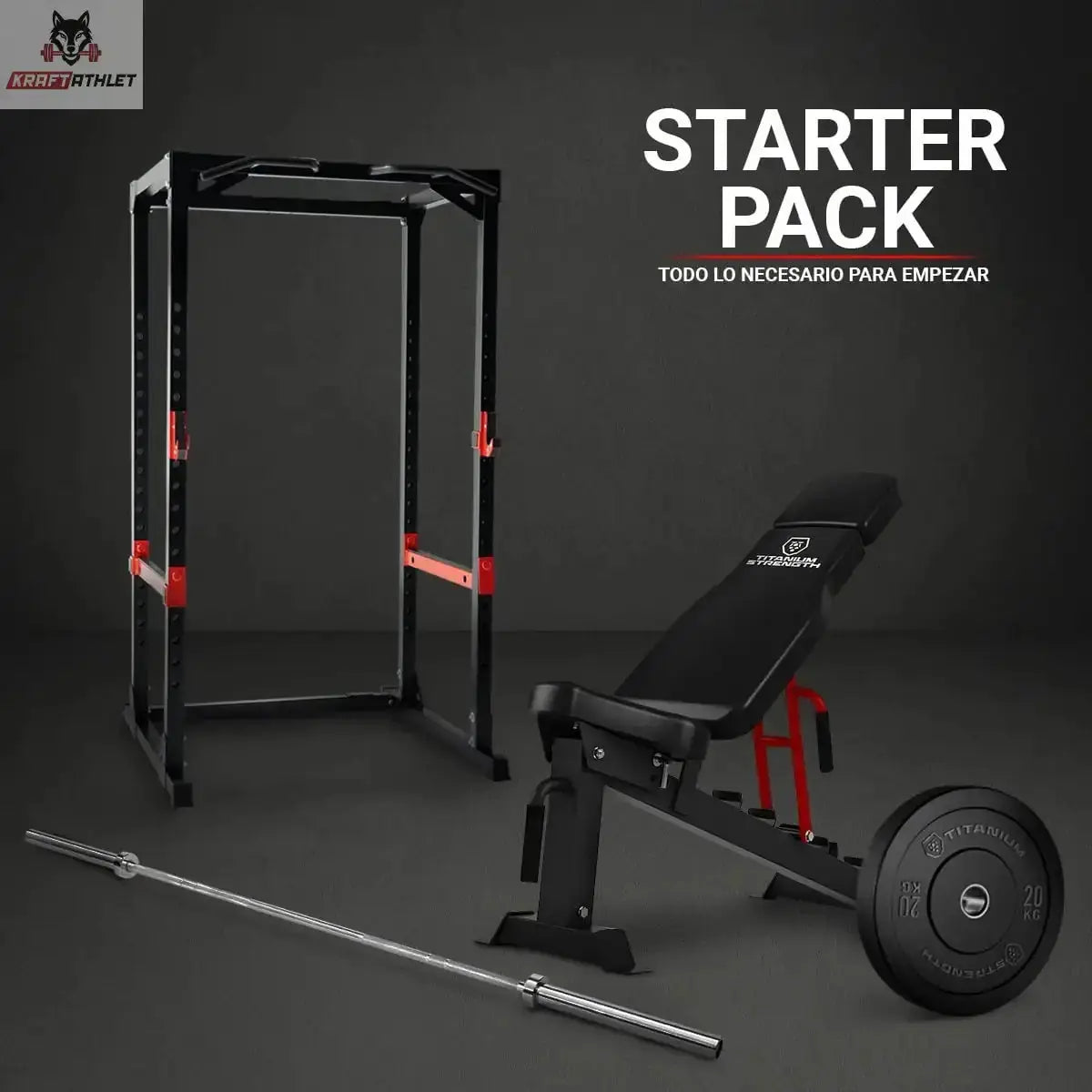 STARTER-PACK – WO DEINE STÄRKE-REISE BEGINNT Titanium Strength