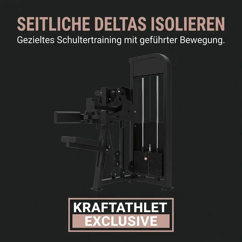 Selectorized Seitenheben – Elite Series für gezieltes Schultertraining Titanium Strength Aparatos de musculación