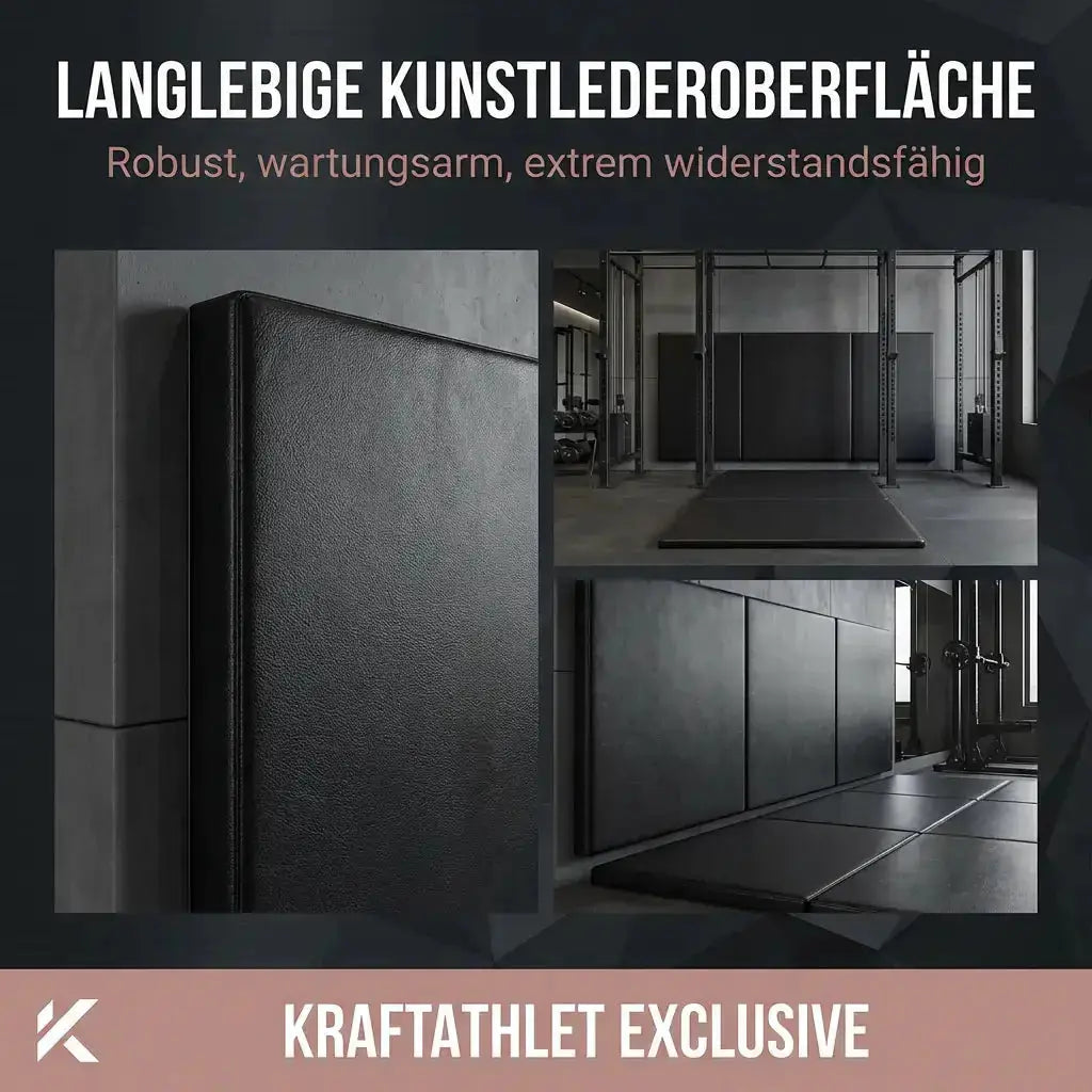 Standard-Wandpolster (pro m²) – Gym- & Sport-Wandschutzplatten Sportcom