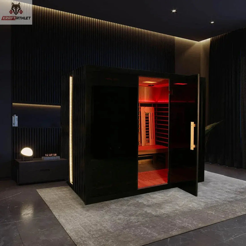 Swedish Cold Nova IR – Infrarotsauna mit integrierter Rotlichttherapie