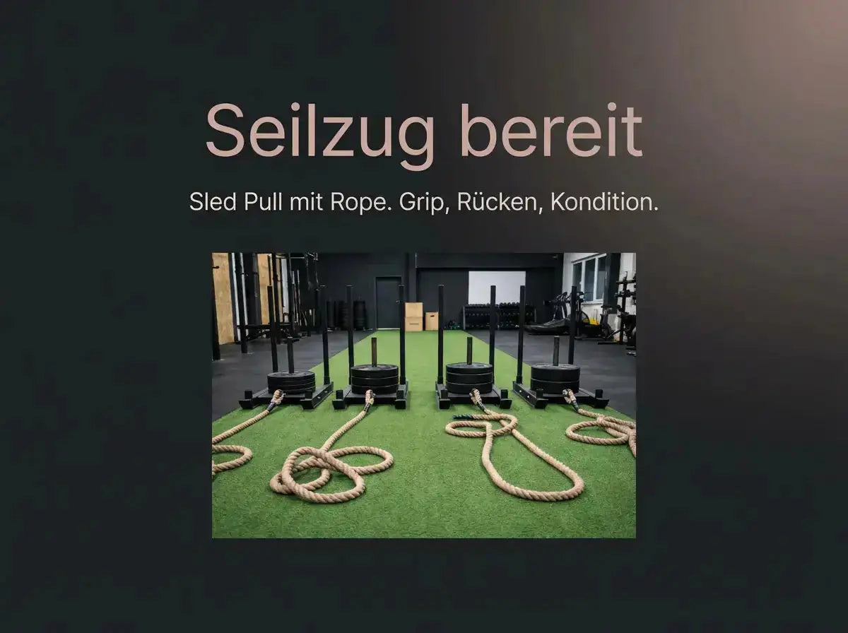 Tiguar 4RACE Training Sled – Trainingsschlitten für Push & Pull (50 kg) tiguar Functional