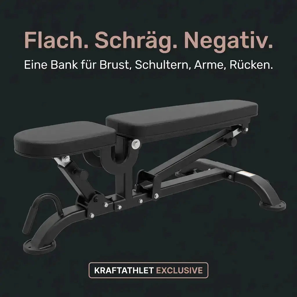 Titanium Strength Black Series Pro FID Verstellbare Multi-Positions Bank Titanium Strength Aparatos de musculación