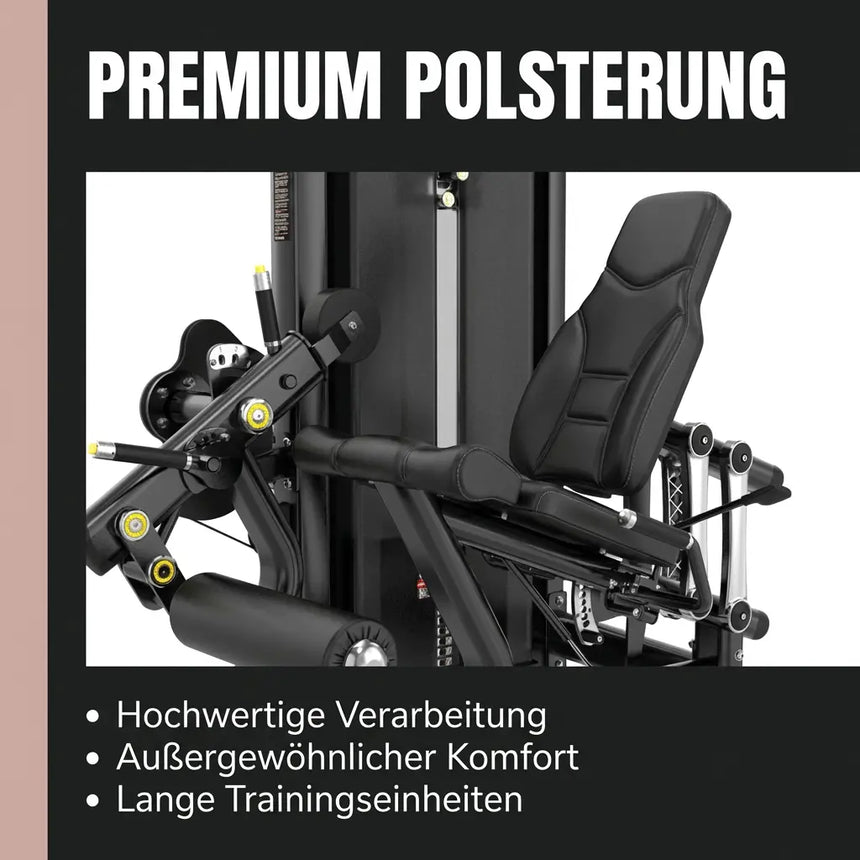 Titanium Strength Genesis Series Selectorised Beinstrecker Titanium Strength Strength Training Equipment