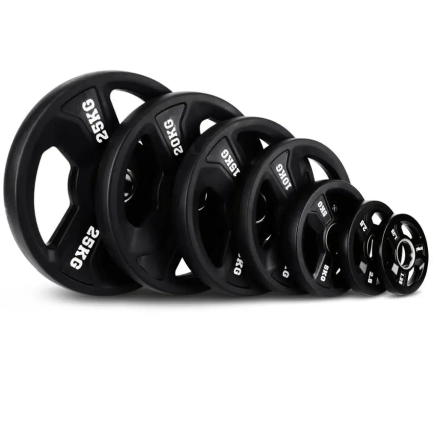 Titanium Strength Premium Olympische Scheiben 150kg kaufen | Tri-Grip | Kraftathlet Titanium Strength