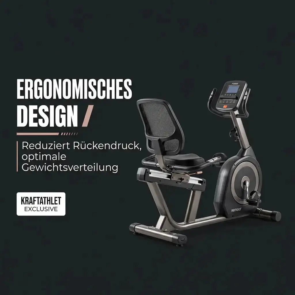 Titanium Strength RB1100T – Professionelles Liegefahrrad mit Touchscreen & Magnetwiderstand Titanium Strength Máquinas de cardio
