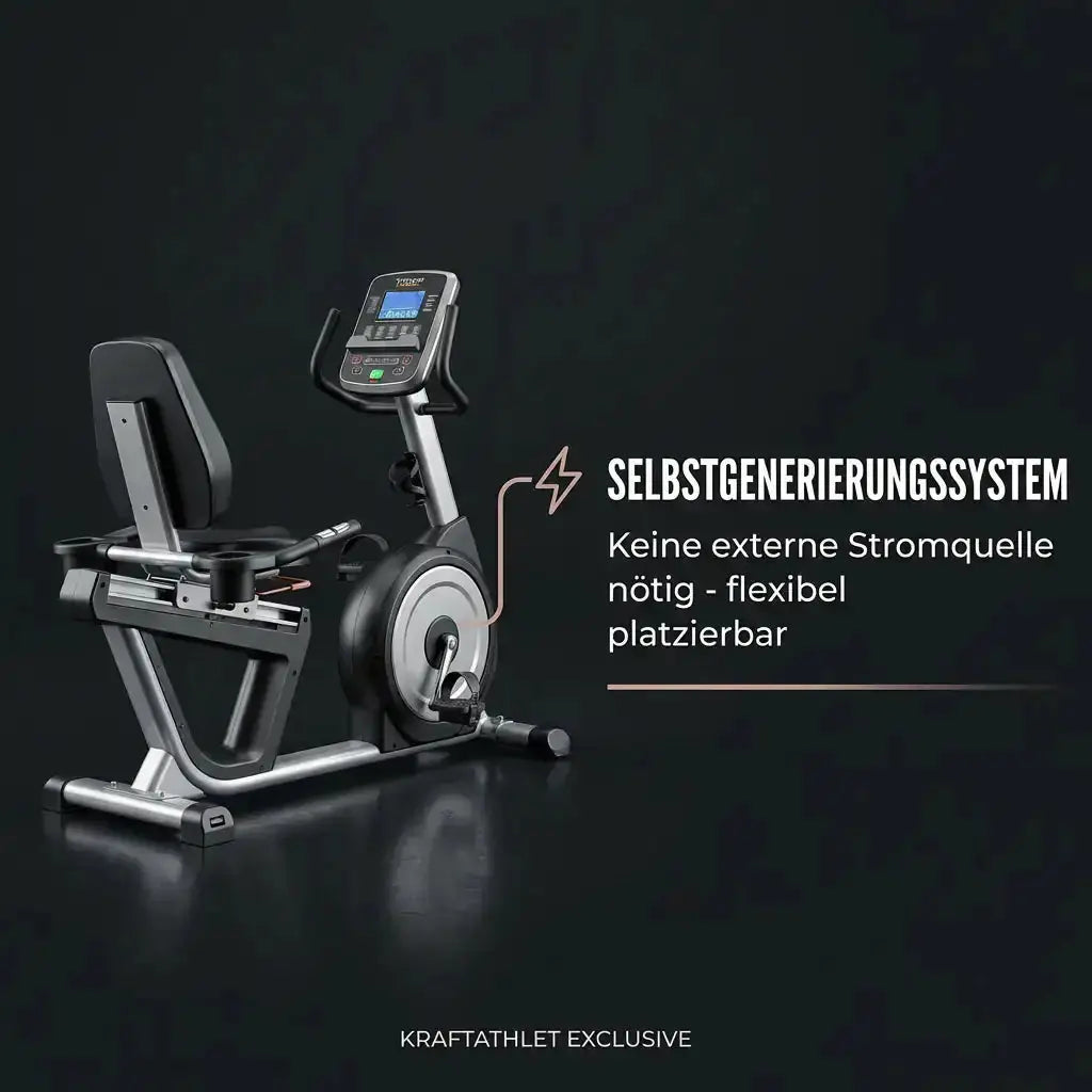 Titanium Strength RB1100T – Professionelles Liegefahrrad mit Touchscreen & Magnetwiderstand Titanium Strength Máquinas de cardio