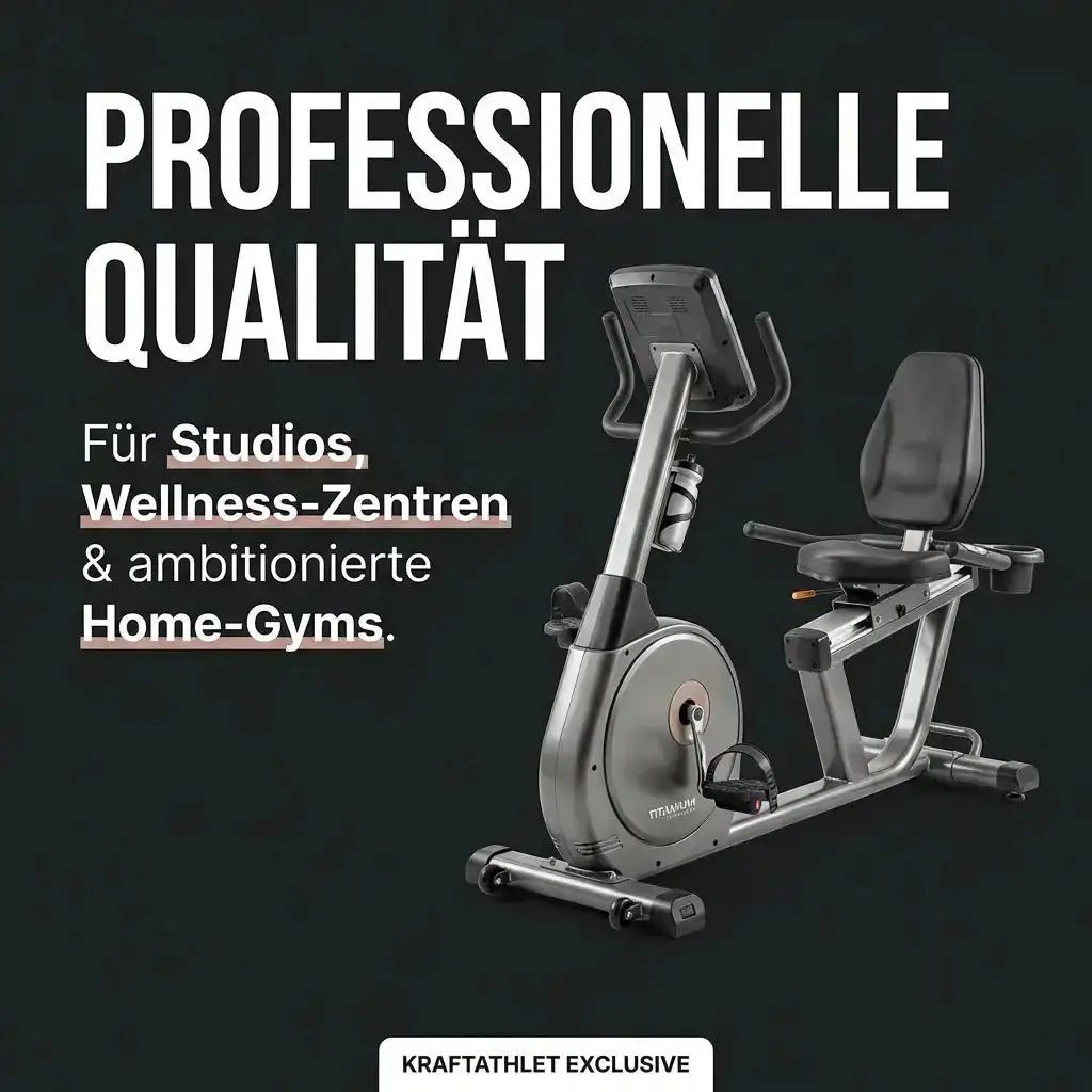 Titanium Strength RB1100T – Professionelles Liegefahrrad mit Touchscreen & Magnetwiderstand Titanium Strength Máquinas de cardio