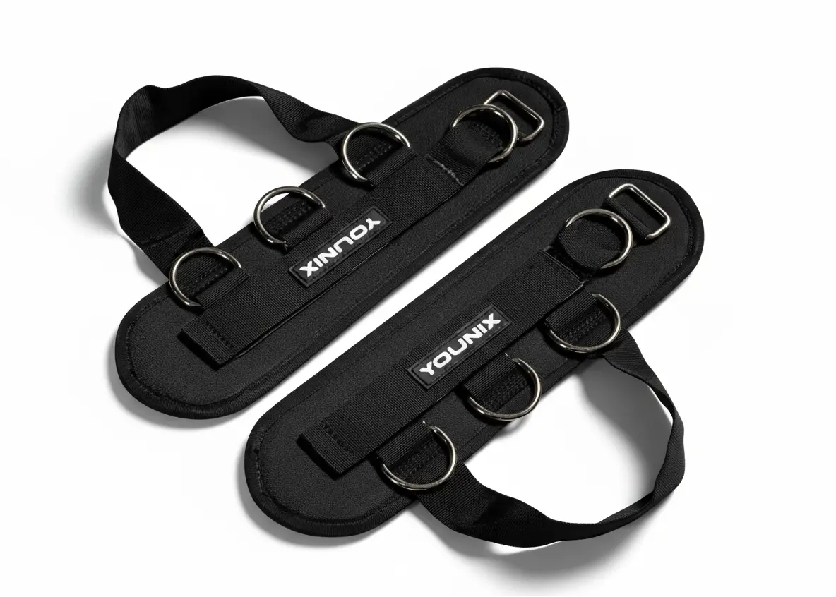 Younix Ankle Cuffs vor weißem Hintergrund