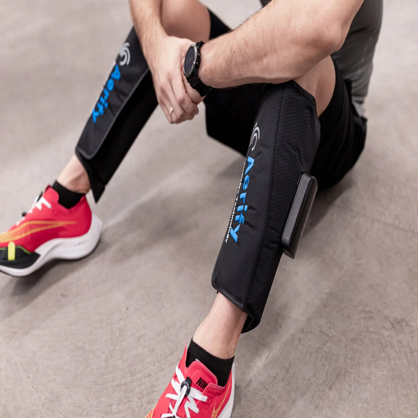 Aerify Recovery Fly Air Compression Massage and Heating Device for Calves Kraftathlet Air Compression and Heating Device for Calves