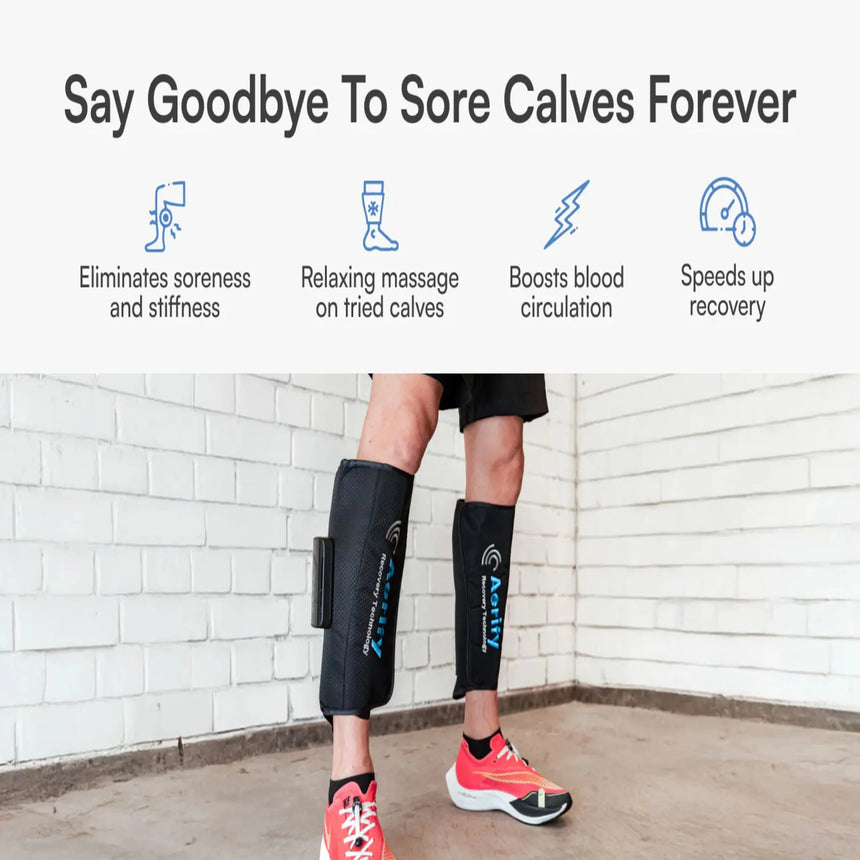 Aerify Recovery Fly Air Compression Massage and Heating Device for Calves Aerify Recovery Air Compression and Heating Device for Calves