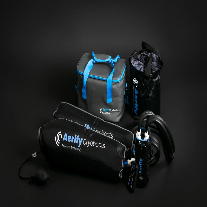 Aerify Recovery Aerify Cryoboots Set + Thinsulated Carry On Bag Aerify Recovery Cryotherapy Compression System