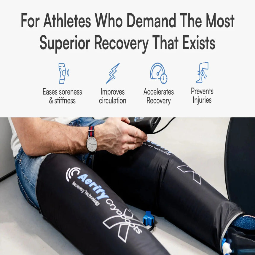 Aerify Recovery Aerify Cryoboots Set + Thinsulated Carry On Bag Aerify Recovery Cryotherapy Compression System